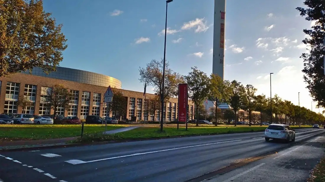 Bremer Institut für Produktion und Logistik (BIBA), venue for IFIP-ICEC in Bremen. 02 Nov 2022. Personal archives.